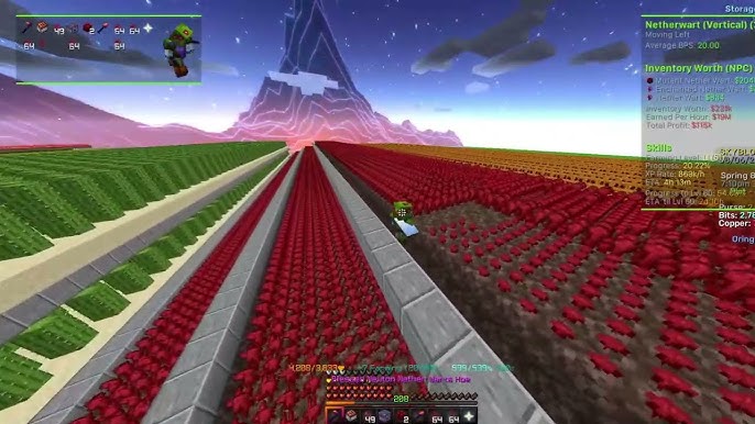 Auto Secret Routes farming helper preview – Hypixel SkyBlock